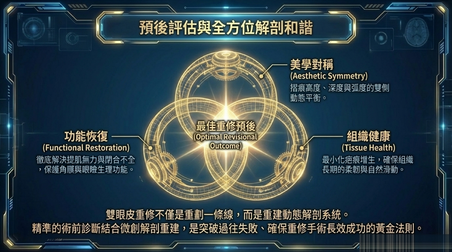 雙眼皮重修預後評估